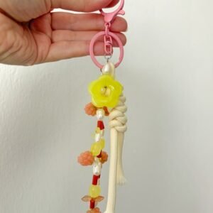 Lemon Chiffon Bag Charm